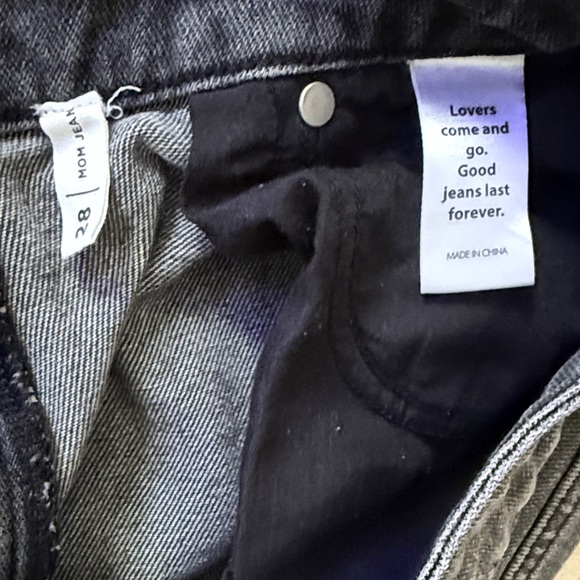 PacSun High Rise Ripped Gray Jeans - Picture 7 of 7